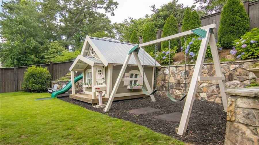 Custom Built Play House and Childs Play Area