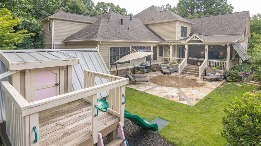 Backyard Retreat Area