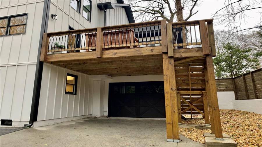 3rd garage on back left side of home.