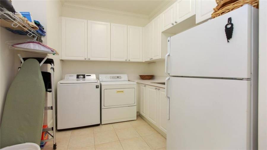 Kitchen Laundry Room and 2nd Refrigerator