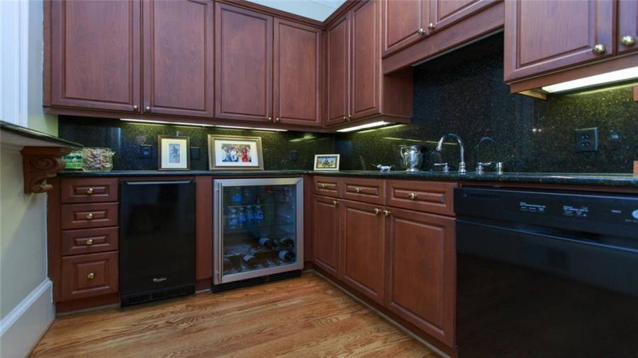 Wet Bar with Ice Machine, Wine Fridge, Full Size Sink with Disposal and 2nd Dishwasher