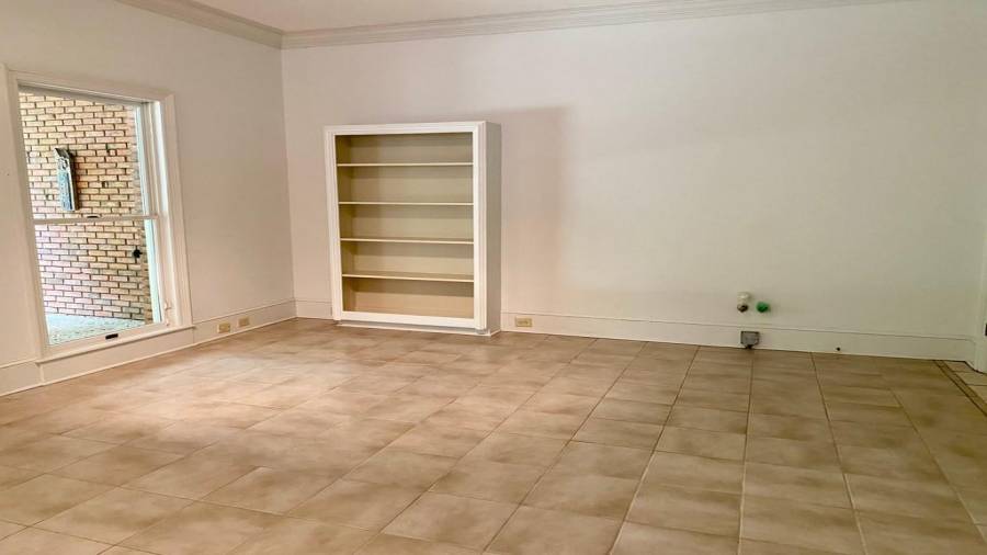 Another view of the Lower Level Bonus Room that is stubbed for a kitchen