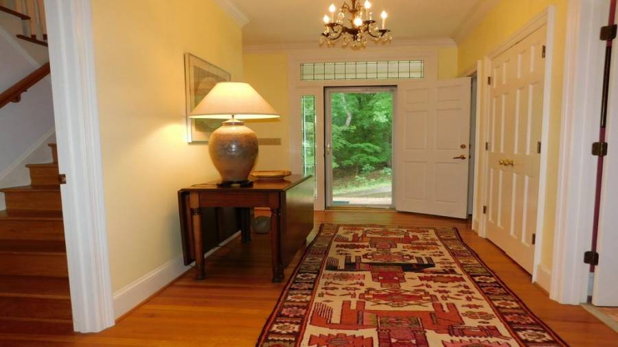 Foyer looking back at the Front Door