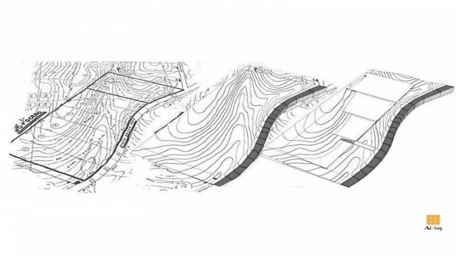 Exterior Front. Topo is ideal for Mixed Use Development