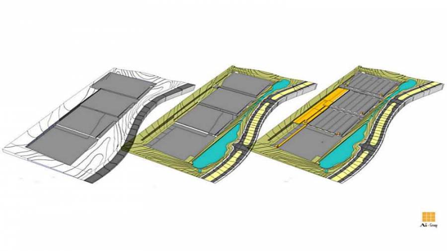 Exterior Front. Visual of Mixed Use Development and Ideal for City Center of Johns Creek, GA