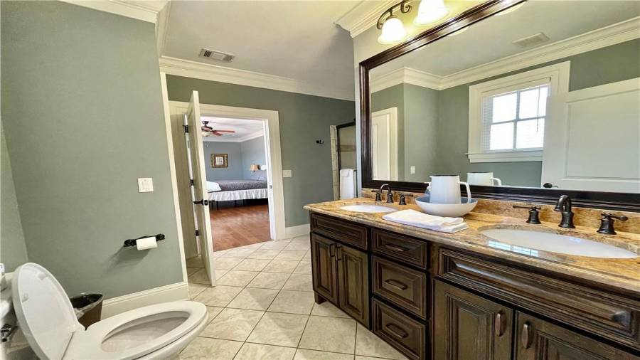 Jack and Jill between Hydrangea & Tiger Lily.