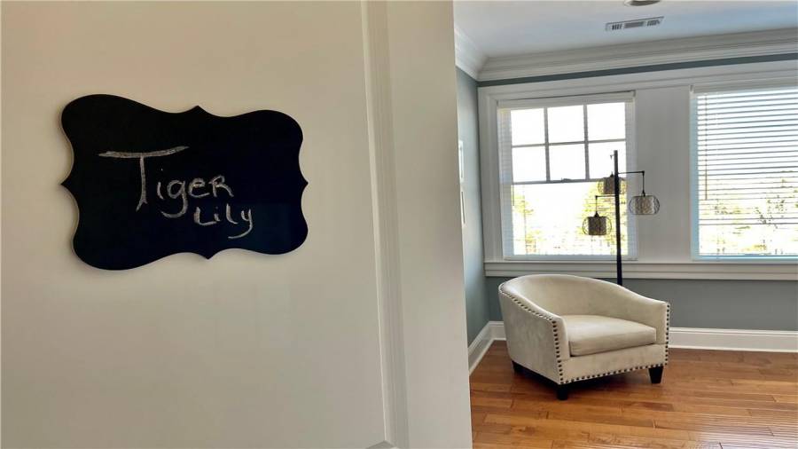 Welcome to the Tiger Lily room.