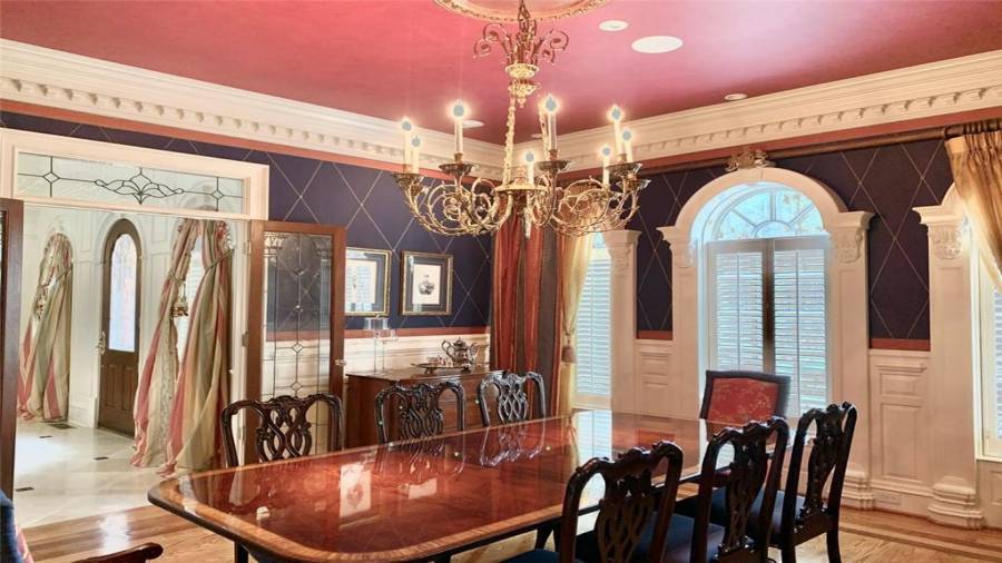 View from Formal Dining Room into Foyer