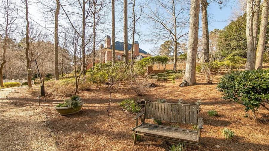 View from Garden to Main House