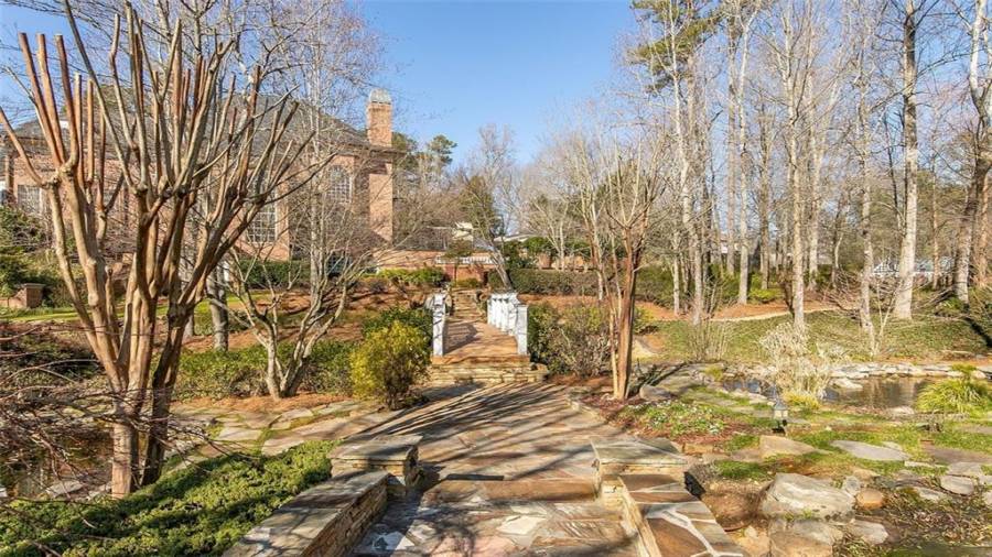 Bridge Leading from Main House to Recreation Area