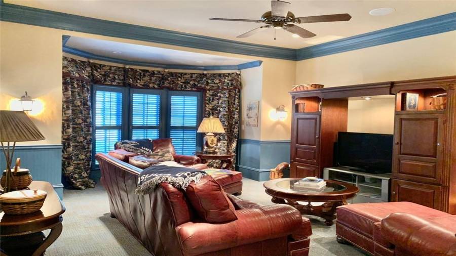 Separate Den with 2 Private Offices