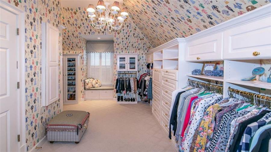 Master Walk-in Closet