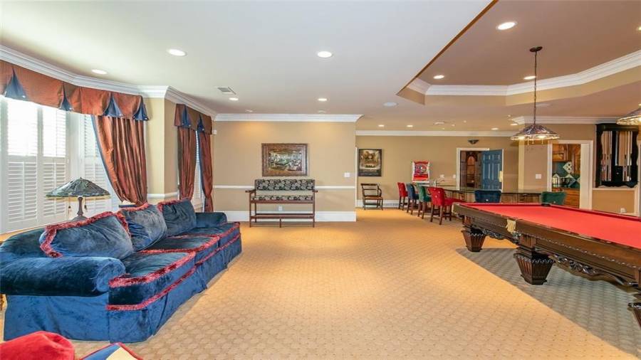 Basement Pool Room