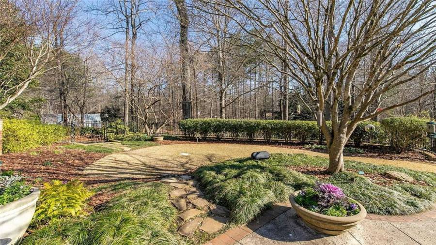 Rear Grounds Leading to Green House